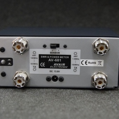 Medidor  Ondas Estacionárias  SWR HF/VHF/UHF AVAIR AV-601  1KW  Tipo  PL/PL  e Tipo PL/N