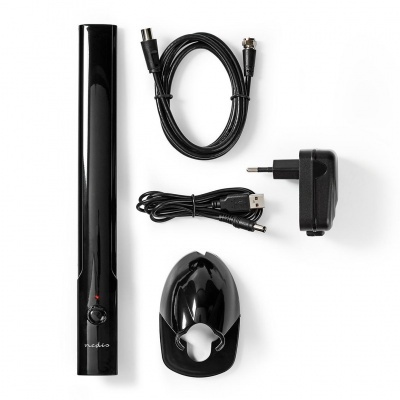 Antena Interior HDTV 28 dB LTE800 Nedis NDANIR1503BK