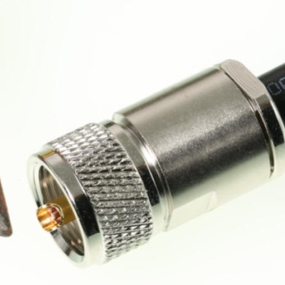 Conector Tipo UHF PL-259  Macho Cabo 10.3mm PLAIR  UHF ESPECIAL  Made in Germany