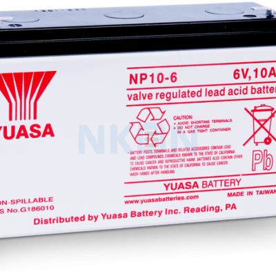 Bateria Chumbo AGM  Marca YUASA  Seri  Standard 6V