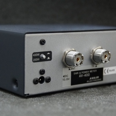 Medidor  Ondas Estacionárias  SWR HF/VHF/UHF AVAIR AV-400 PL e Tipo N