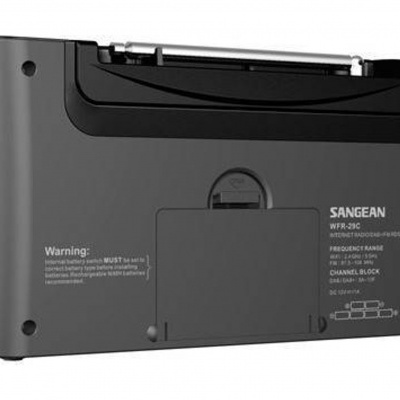 Receptores/Scanner SANGEAN  WFR-29C, RADIO WIFI INTERNET ESTÉREO, DAB+ FM Y USB