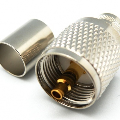 Modelos de Conectores  Macho UHF/PL 259   Cabo RG-58, RG-213,LMR400 (Torção/Bucim/Cravar)