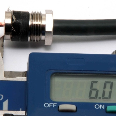 Conector Tipo N  Macho Cabo H-155 (Gold Contact)  N-155-STG - N  Pinos Made in Germany