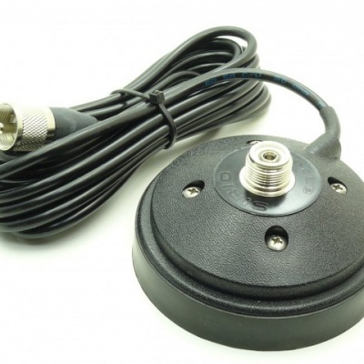 Base Magnética Sirio MAG H 12  PL 259 HF/VHF/UHF