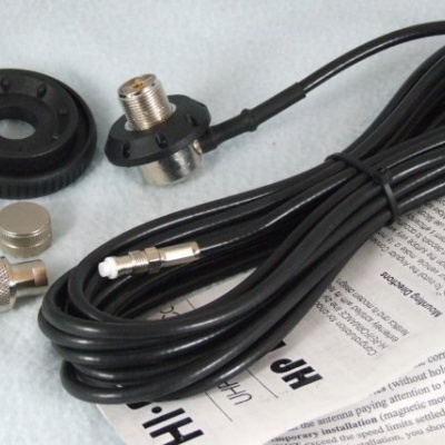 Cabo Coaxial Pré Montado 5m RG-58 SIRIO 1XSO239 (500Mhz) Ref HP-AC/U