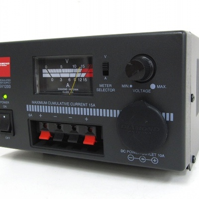 Fonte de Alimentação  220VAC  DIAMOND GSV-1200  13.8VDC Linear