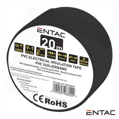 FITA ISOLANTE BAIXA TENSAO VÁRIAS CORES ENTAC e EDM