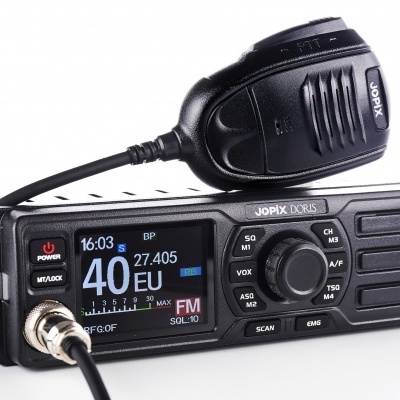 Rádio CB 27Mhz 11m JOPIX DORIS EMISORA CB MULTINORMA FM/AM