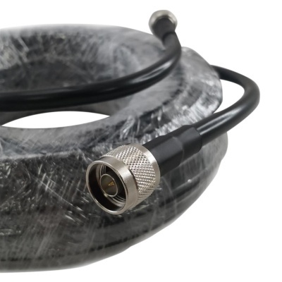 Cabo Coaxial  Pré Montado tipo N  Cabo  LMR-400  1XN (M) + 1XN(M) 10m, 15m,20m