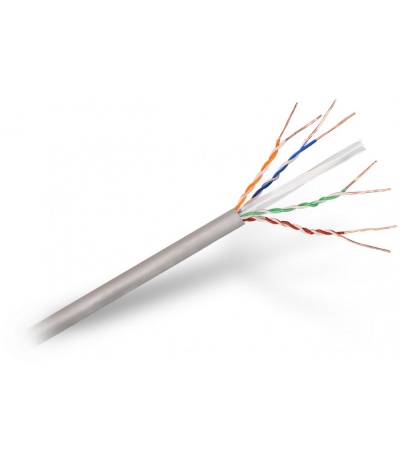 Cabo UTP Cat6 CCA AWG23 0,57mm 100m PVC Branco DAXIS