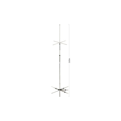 Antena Base HF Vertical  Multibanda DIAMOND  CP5HS2 - 6-10-15-20-40 Metros