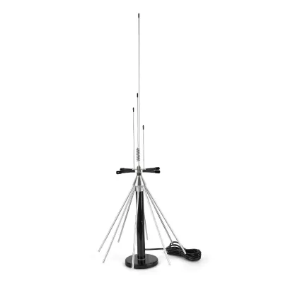 Antena Móvel RX banda Larga Scanner MOONRAKER Desktop 25-2000MHZ antena multibanda