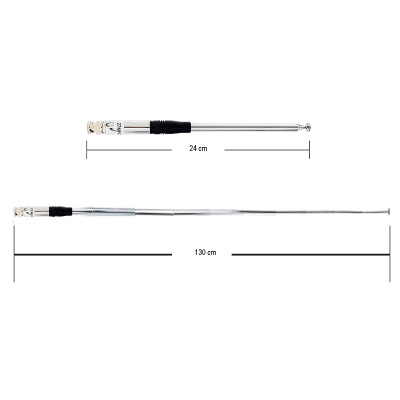 Antena Portátil CB/27Mhz  Sirtel SRT-W-102-BNC