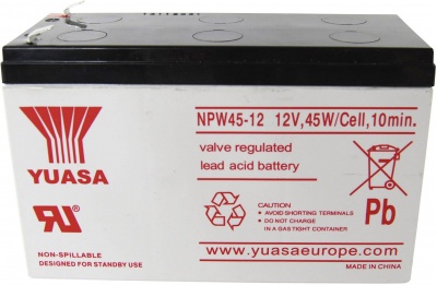 Bateria Chumbo AGM  Marca YUASA  Seri  Standard 12V High Rate ( Alta Descarga )