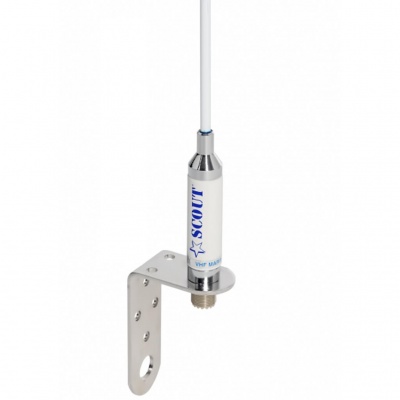 Antena Fibra Marítima VHF SCOUT DX-KM-3A - 156-162 MHz