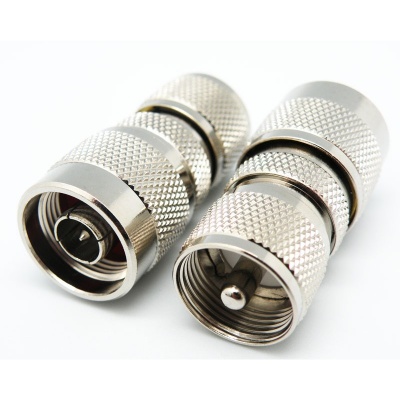 Adaptadora Tipo N   Macho  | PL UHF  Macho -Teflon