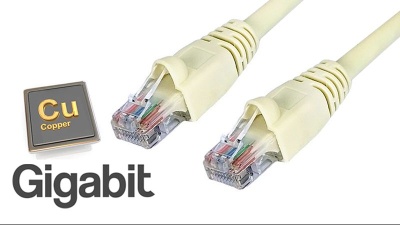 Cabo de Rede  CAT5E  UTP  M/M 1.5m  a 20m  ACT - 100% Cobre 26 AWG