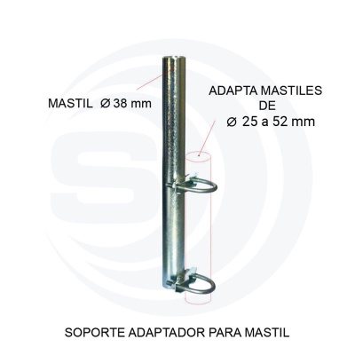 Suporte Base de Antena SIRIO FT-2 mastro 35/54mm