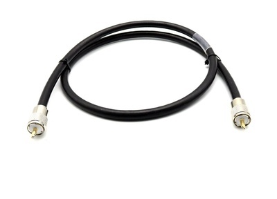 Cabo Coaxial Pré Montado Chicote 1M  RG-213 BIDATONG tipo 2xPL-259