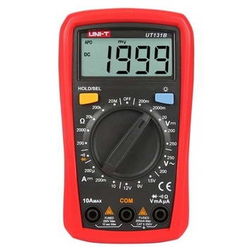 MULTIMETRO DIGITAL UNI-T  UT131B - Doméstico  (Max 250Vac)