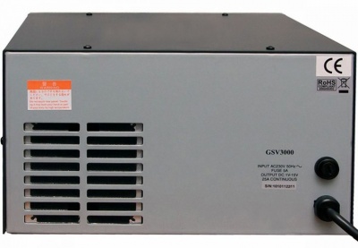 Fonte de Alimentação  220VAC  DIAMOND GSV-3000 - Analogica