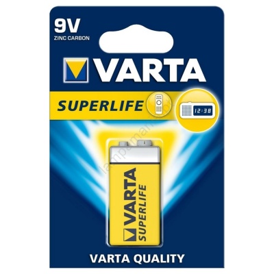 Pilha Varta SUPERLIFE - 6F22 9V