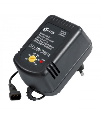 Cargador de Pilhas NICD NIMH 1.2 A 12V 300MA Nimo CAR017