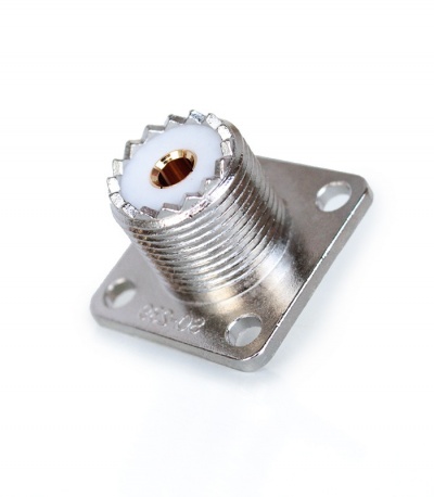 Conector Tipo UHF SO-239 Fêmea  SO-239-P4   Made in Germany