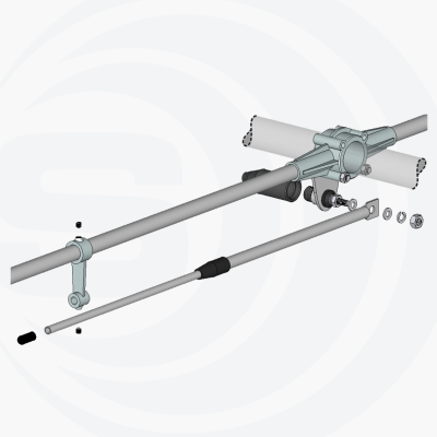 Antenas Base HF Diretiva  SIRIO SY 50-3  50-60Mhz (6m)