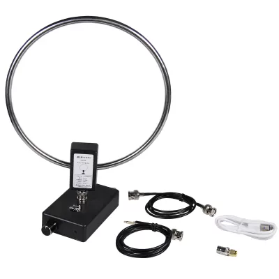 Antena Móvel RX banda Larga Scanner de Loop Ativo Deshibo GA-450