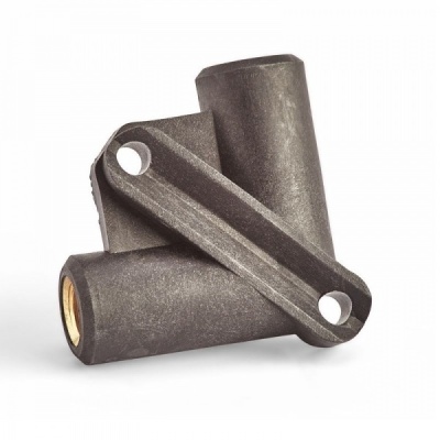 Suporte Centro  dipolar em forma de V  PC38  para  antena fibra de 3/8"