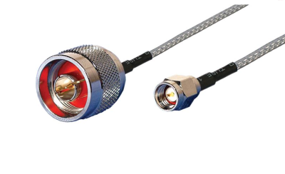 Cabo Extensão 1m RG-316 Tipo N Macho / SMA Macho