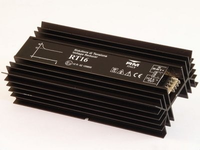 Redutor de tensão  Linear  DC/DC 24v  13.8v RM  RT-16 12A