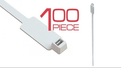 Abraçadeira para marcar cabos CT 1320  100x2,5 mm