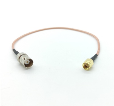 Adaptadores com Cabo Coaxial RG-316 SMA (m) / BNC (f) | 25cm