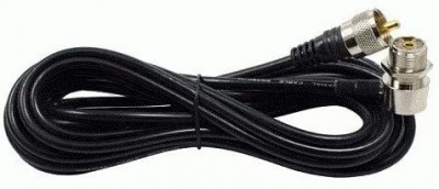 Cabo Coaxial  Pré Montado 5m RG-58HQ DIAMOND RC ECH5 PL-259/SO239 VHF/UHF