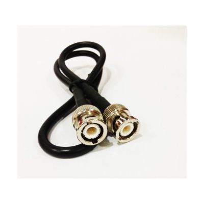 Cabo Coaxial  Pré Montado 50 cm cabo RG-58  2xBNC Macho