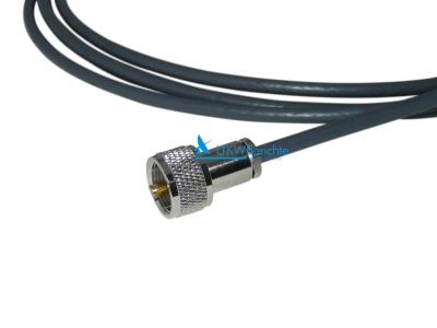 Cabo Coaxial  Pré Montado  Cabo  H-155 CU BELDEN  1XPL-259 (M) + 1Xpl-259 (M) Qualidade Superior ( De 1m a 36 metros)