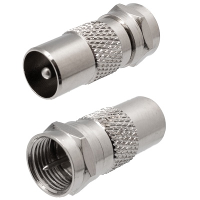 Adaptador Macho/IEC  9.5mm / F Macho