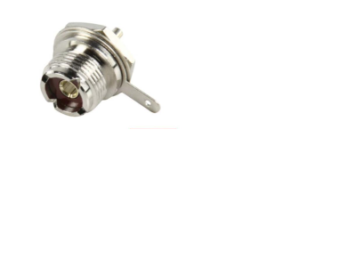 Conector Fêmea Painel  Tipo SO-239 -Derlin/Baquelite