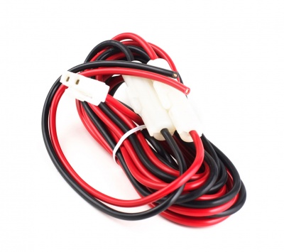 Cabo de alimentação  2 Polos  RK-06-8 | DP-02 | PC-20 - Com fusível  + Conector M  13.8V/24V  DC