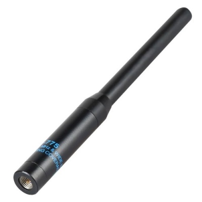 Antena Portátil Dual Band  telescópica  SMA (m) e Diamond SRH-775