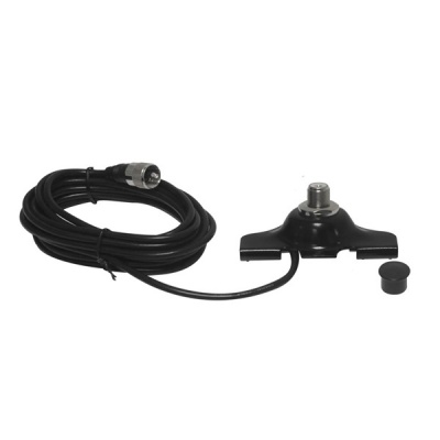 Suporte com base de antena JETFON BPC | MIRMIDON SPM-08   C/RG-58 4m