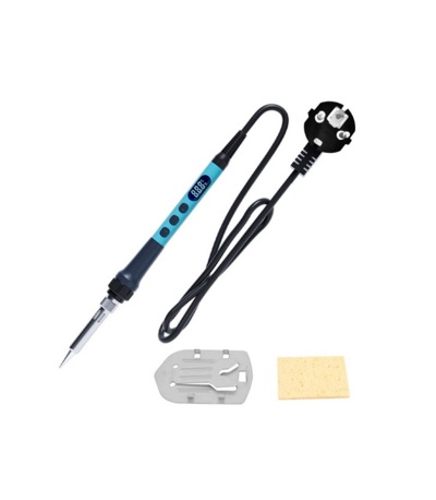 Ferro de soldar 90W c/ ecrã LED e temperatura ajustável (180-480ºC) - PCWork PCW09B