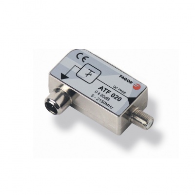 Atenuador Blindado,Ajustável de 0 a 20 dB, DC Pass - ATF020 FA85050