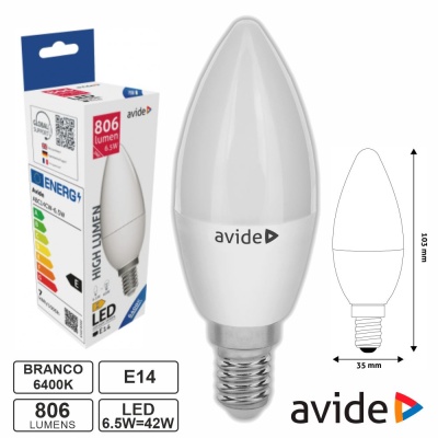 LÂMPADA LED E14 GLOBO G45 VÁRIAS POTENCIAS E CORES