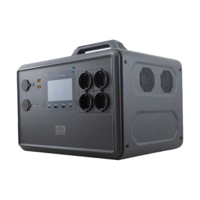 Estação Portátil de Energia Profissional - Série ES-S: 500W~2400W Usina Portátil MEAN WELL