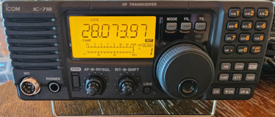 Rádio E/R  ICOM HF  IC-718 - RECONDICIONADO