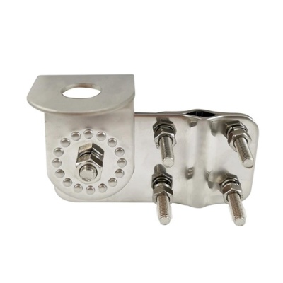 Suporte de Viatura TELECOM Aço Inox  para espelho KF-110-B